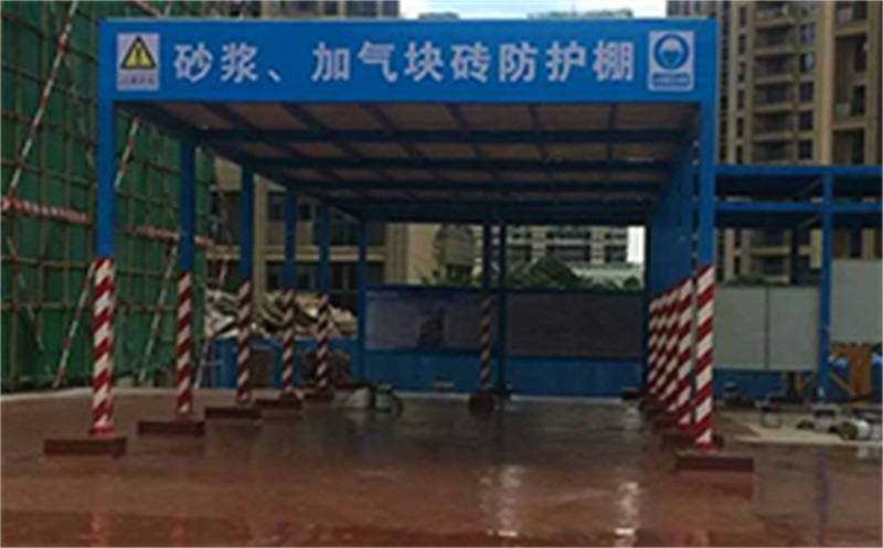 施工电梯安全通道
